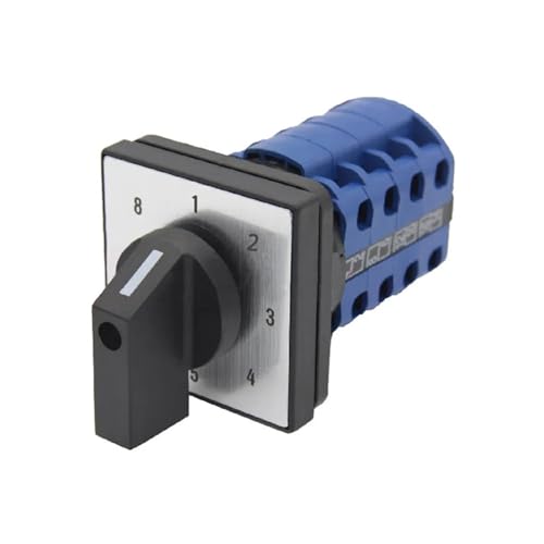 Umschaltbarer Nockenschalter 660 V 20 A 8-Positionen-Drehschalter 16 Klemmen 4-polig Steuermotor Elektroschalter Umschaltbarer Nockenschalter 660 V 20 A 8-Positionen-Drehschalter 16 Klemmen 4-polig Steuermotor Elektroschalter von EJPPDHCO
