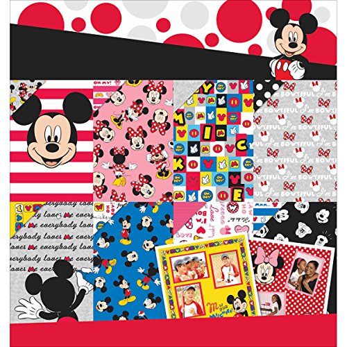 EK Success Disney Papier Pad 12 Zoll x 12 Zoll 36/pkg-Mickey und Friends 12 Designs/3ea, von EK Success