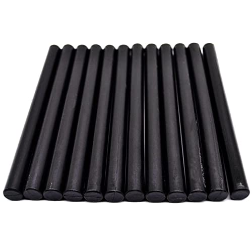 20 Stück Siegelwachs 11mm*133mmm Hot glue sticks Wachssiegel Klebe Pistole Siegellack Wachs Sticks Siegelwachs Dichtungs Wachs für Stempel Heißklebepistole Hochzeit Geschenkverpackung (schwarz) von EKKJNQ