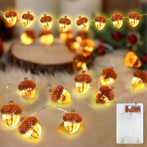 Herbst Dekoration Lichterkette Herbst Lichterkette Herbst Deko für Halloween,Erntedankfest,Innen Außen Deko Herbst Dekoration Lichterkette Herbst Lichterkette Herbst Deko für Halloween,Erntedankfest,Innen Außen Deko von EKKONG