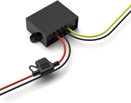 Spannungswandler 12V auf 24V, Step up Converter 12V auf 24V 5A 120W mit Sicherung Wasserdicht, DC Spannungswandler für Golfwagen LED Light Auto Motor Truck Fahrzeugboot usw. (DC9-20V Breit Eingang) von EKYLIN