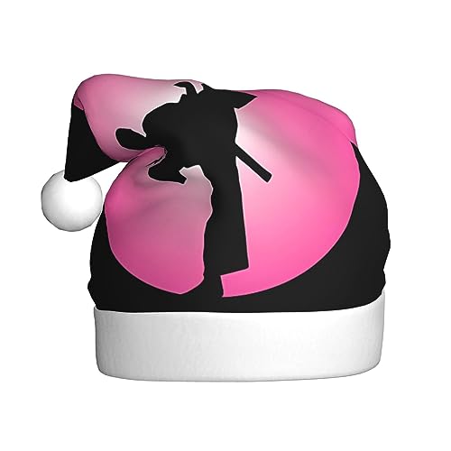 EKYOSHCZ Taekwondo Design Weihnachtsmütze für Erwachsene Weihnachtsmütze Xmas Urlaub Hut für Neujahr Party Supplies von EKYOSHCZ