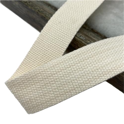 Baumwoll Gurtband 2 Yards 30 mm Baumwoll-Gurtband, Canvas-Baumwollband, DIY-Rucksack-Umreifungstaschen, Bastelarbeiten for Gürteltaschen-Zubehör(03) von EKalgretrA