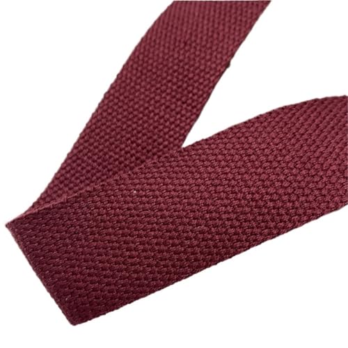 Baumwoll Gurtband 2 Yards 30 mm Baumwoll-Gurtband, Canvas-Baumwollband, DIY-Rucksack-Umreifungstaschen, Bastelarbeiten for Gürteltaschen-Zubehör(11) von EKalgretrA