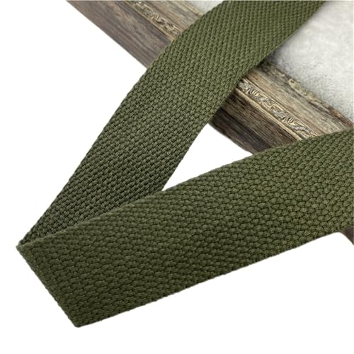 Baumwoll Gurtband 2 Yards 30 mm Baumwoll-Gurtband, Canvas-Baumwollband, DIY-Rucksack-Umreifungstaschen, Bastelarbeiten for Gürteltaschen-Zubehör(14) von EKalgretrA