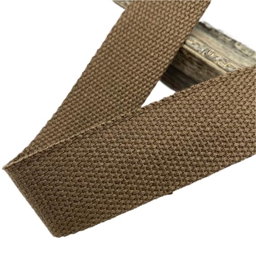 Baumwoll Gurtband 2 Yards 30 mm Baumwoll-Gurtband, Canvas-Baumwollband, DIY-Rucksack-Umreifungstaschen, Bastelarbeiten for Gürteltaschen-Zubehör(16) von EKalgretrA