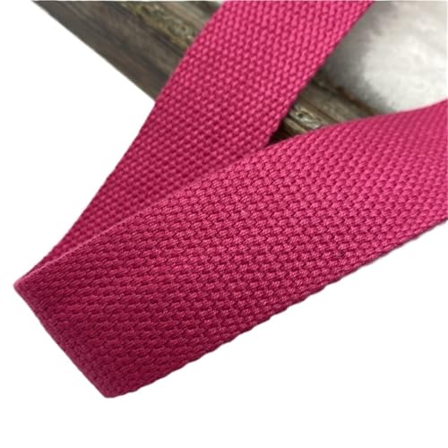 Baumwoll Gurtband 2 Yards 30 mm Baumwoll-Gurtband, Canvas-Baumwollband, DIY-Rucksack-Umreifungstaschen, Bastelarbeiten for Gürteltaschen-Zubehör(18) von EKalgretrA