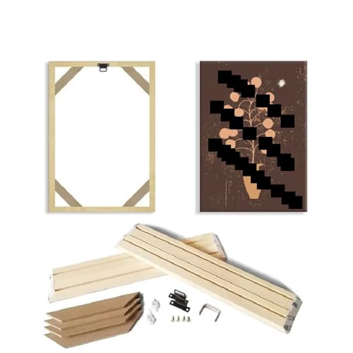 EKalgretrA DIY Holz Bilderrahmen Bausatz 65 x 95 cm Holzrahmen for 70 x 100 cm große Leinwanddrucke, Diamant-Malerei-Rahmen-Set, Bild und Poster, Holzstäbe, Wandrahmen, Heimdekoration EKalgretrA DIY Holz Bilderrahmen Bausatz 65 x 95 cm Holzrahmen for 70 x 100 cm große Leinwanddrucke, Diamant-Malerei-Rahmen-Set, Bild und Poster, Holzstäbe, Wandrahmen, Heimdekoration von EKalgretrA