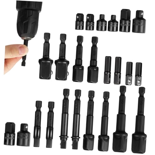 ELAYARD 1 Set Schlagschrauber-adapter, Verlängerungsreduzierer, Sechskantschaft, Bohrer-adapter, Bohrverlängerung, Schlagverlängerung Für Die Automobilindustrie von ELAYARD