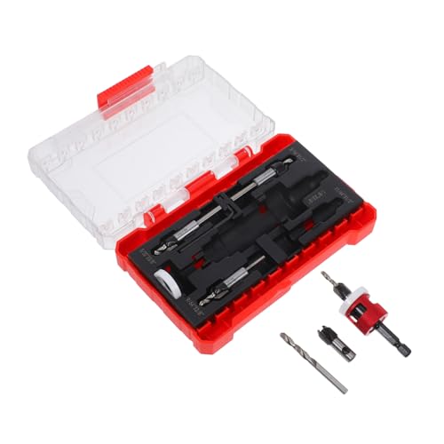 ELAYARD 1 Set Senkbohrer Senkbohrer Mit Tiefenstopp Werkzeuge Für Die Holzbearbeitung Senkbohrer Senkbohrer Holzbearbeitungswerkzeug Holzbearbeitungswerkzeug Aluminiumlegierung ELAYARD 1 Set Senkbohrer Senkbohrer Mit Tiefenstopp Werkzeuge Für Die Holzbearbeitung Senkbohrer Senkbohrer Holzbearbeitungswerkzeug Holzbearbeitungswerkzeug Aluminiumlegierung von ELAYARD