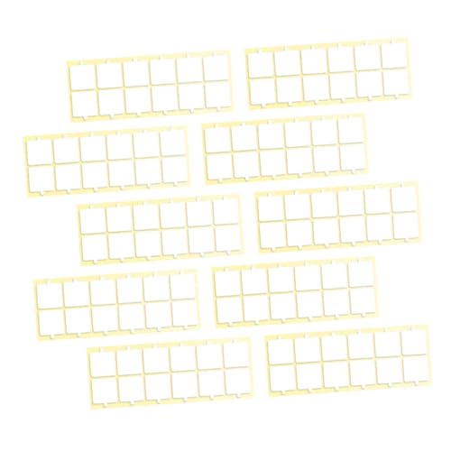 ELAYARD 10 Blatt Transparentes Doppelseitiges Montageband Ablösbares Akustikschaum Klebeband für Schallisolierung Rückstandsfrei Entfernbar Geeignet für Wandpaneele und Diy Projekte von ELAYARD