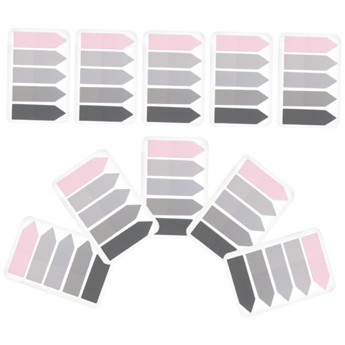 ELAYARD 10 Sätze Klebestreifen Index Tabs Farbige Haftende Markierungsstreifen für Büro Schule Wiederverwendbar Praktische Haushalts Highlight Strips Transparent Vielseitig Einsetzbar ELAYARD 10 Sätze Klebestreifen Index Tabs Farbige Haftende Markierungsstreifen für Büro Schule Wiederverwendbar Praktische Haushalts Highlight Strips Transparent Vielseitig Einsetzbar von ELAYARD