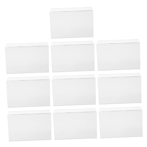 ELAYARD 10 Stück Teiliges Acryl Preisschildhalter Klare Förmige Ständer mit Selbstklebender Rückseite Stabiler Sockel für Horizontale und Vertikale Platzierung Vielseitig für Büro Laden ELAYARD 10 Stück Teiliges Acryl Preisschildhalter Klare Förmige Ständer mit Selbstklebender Rückseite Stabiler Sockel für Horizontale und Vertikale Platzierung Vielseitig für Büro Laden von ELAYARD