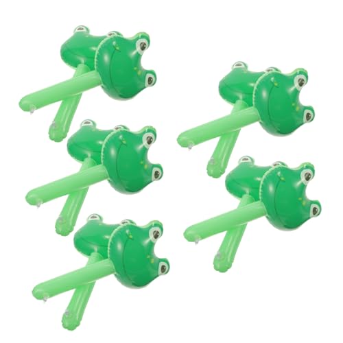 ELAYARD 10 Stück Teiliges Aufblasbares Frosch Hammer mit Klingel Langlebig und Sicher für Kindergeburtstag Poolparty Cosplay und Indoor Outdoor Spiele ELAYARD 10 Stück Teiliges Aufblasbares Frosch Hammer mit Klingel Langlebig und Sicher für Kindergeburtstag Poolparty Cosplay und Indoor Outdoor Spiele von ELAYARD