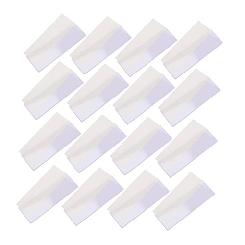 ELAYARD 10 Stück Teiliges Magnetische Pvc labelhalter Transparent Selbstklebend Vielseitiger Kartenhalter für Geschäftskarten Lager Büroetiketten Wasserfest und Wiederverwendbar von ELAYARD