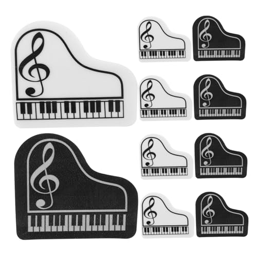 ELAYARD 10 Stück Teiliges Mini radiergummi Klavierform für Kreatives Design Leicht und Platzsparend Sicherer Materialmix zum Schreiben Schuldekoration ELAYARD 10 Stück Teiliges Mini radiergummi Klavierform für Kreatives Design Leicht und Platzsparend Sicherer Materialmix zum Schreiben Schuldekoration von ELAYARD