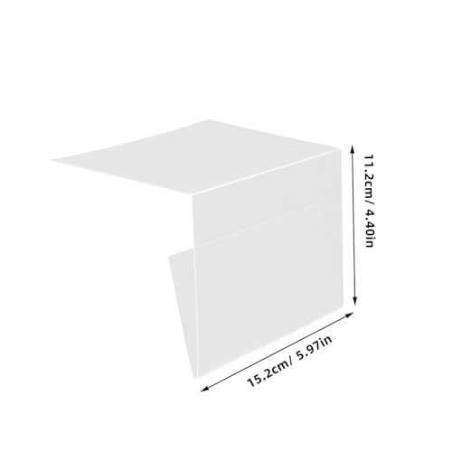 ELAYARD 10 Stück Teiliges PVC Geradwinkeliger Preisschildhalter für Regale Abwaschbarer Kunststoff card stand für Bibliotheken Buchläden Bekleidungsgeschäfte ELAYARD 10 Stück Teiliges PVC Geradwinkeliger Preisschildhalter für Regale Abwaschbarer Kunststoff card stand für Bibliotheken Buchläden Bekleidungsgeschäfte von ELAYARD