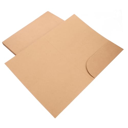 ELAYARD 10 Stück Teiliges Papier Aktenordner aus Kraftpapier Einfacher Einsteckschlitz Dokumentenhalter Robuster Papier Organizer für Büro Schule Zuhause Langlebig und Praktisch ELAYARD 10 Stück Teiliges Papier Aktenordner aus Kraftpapier Einfacher Einsteckschlitz Dokumentenhalter Robuster Papier Organizer für Büro Schule Zuhause Langlebig und Praktisch von ELAYARD