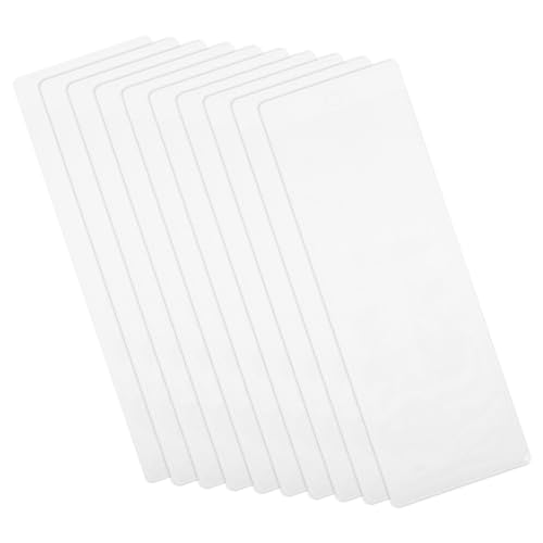 ELAYARD 10 Stück Transparente PVC Lesezeichenhüllen mit Loch Wasserdichte Leichte Schutzhüllen für Lesezeichen und Fotos Vielseitig Einsetzbar Praktische Aufbewahrung und Schutz ELAYARD 10 Stück Transparente PVC Lesezeichenhüllen mit Loch Wasserdichte Leichte Schutzhüllen für Lesezeichen und Fotos Vielseitig Einsetzbar Praktische Aufbewahrung und Schutz von ELAYARD