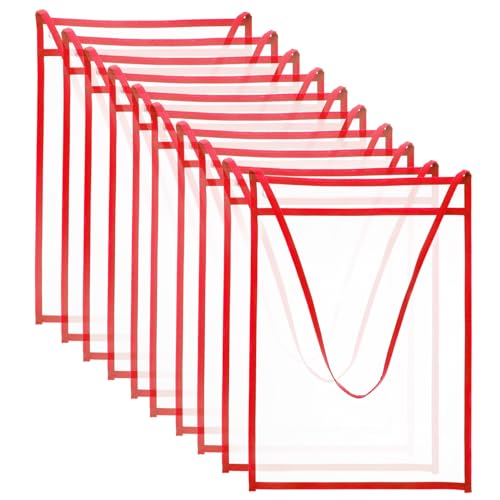 ELAYARD 10 Stück Wiederverwendbare Transparente Dokumententaschen Pet mit Beschreibfunktion Multifunktionale Aufbewahrung für Belege Ordner Büro Schmale Organizer Leicht zu Reinigen ELAYARD 10 Stück Wiederverwendbare Transparente Dokumententaschen Pet mit Beschreibfunktion Multifunktionale Aufbewahrung für Belege Ordner Büro Schmale Organizer Leicht zu Reinigen von ELAYARD