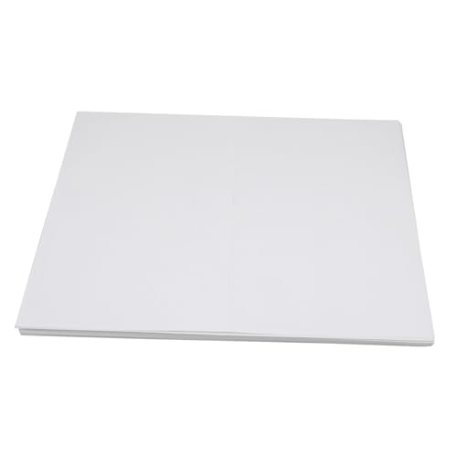 ELAYARD 100 Blatt Selbstklebendes Druckerpapier Mattes Etikettenpapier Schnelltrocknend Lichtecht für Aufkleber und Versandetiketten Bedruckbar für Zuhause Bürogebrauch von ELAYARD