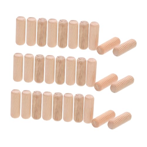 ELAYARD 100 Stück Holzdübel Holzstab Holzstecker mit Nut für Möbelbau Möbelverbindung Handwerkliche Projekte Langlebig Robust ELAYARD 100 Stück Holzdübel Holzstab Holzstecker mit Nut für Möbelbau Möbelverbindung Handwerkliche Projekte Langlebig Robust von ELAYARD