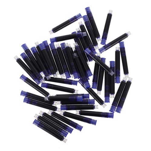 ELAYARD 100 Stück Tintenpatronen für Füller Kompatibel mit Standard füllfederhaltern Schnell Nachfüllbare Ergonomisch Designte Tintenfüllungen in Blau Einfache Installation Langlebiges ELAYARD 100 Stück Tintenpatronen für Füller Kompatibel mit Standard füllfederhaltern Schnell Nachfüllbare Ergonomisch Designte Tintenfüllungen in Blau Einfache Installation Langlebiges von ELAYARD