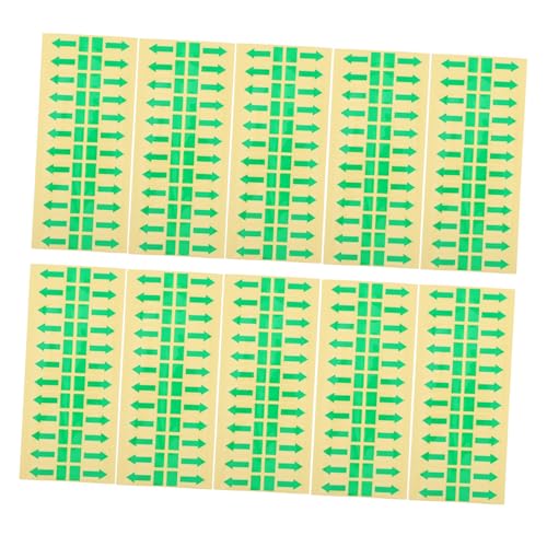 ELAYARD 1000 Stück Markierungs Aufkleber Selbstklebend Robust Haftend Abziehbar Für Müllbeutel Verpackung Lagerung Büro Seal Fixing Indicator ELAYARD 1000 Stück Markierungs Aufkleber Selbstklebend Robust Haftend Abziehbar Für Müllbeutel Verpackung Lagerung Büro Seal Fixing Indicator von ELAYARD