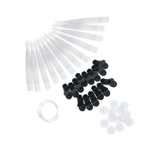 ELAYARD 12 Sätze Teiliges LED Weihnachtsbaumkerzen Set Kabellose Batteriebetriebene Stabkerzen mit Clips und Haken Warmweiß Flackernde Wiederverwendbare Dekoration für Weihnachtsbaum ELAYARD 12 Sätze Teiliges LED Weihnachtsbaumkerzen Set Kabellose Batteriebetriebene Stabkerzen mit Clips und Haken Warmweiß Flackernde Wiederverwendbare Dekoration für Weihnachtsbaum von ELAYARD