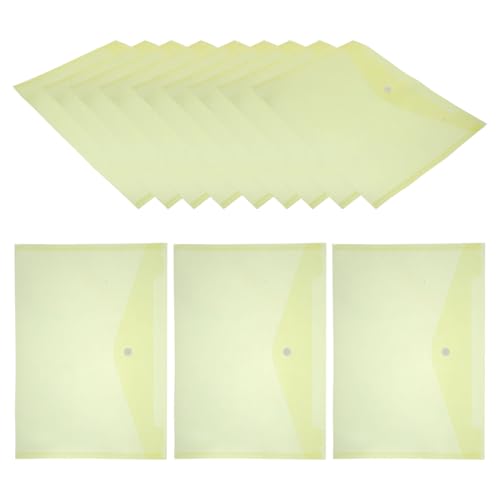 ELAYARD 12 Stück Aktenhalter Dokumenten Organizer Dokumente Snap Transparenter Akten Organizer Transparente Tasche Büro Aktenordner Transparente Ordner ELAYARD 12 Stück Aktenhalter Dokumenten Organizer Dokumente Snap Transparenter Akten Organizer Transparente Tasche Büro Aktenordner Transparente Ordner von ELAYARD
