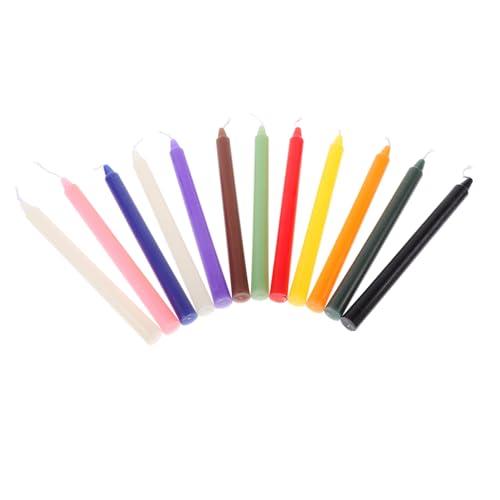 ELAYARD 12 Stück Bunte Paraffin Stabkerzen Lange Brenndauer Kleine Tropfkerzen für Wohnzimmerdeko Romantisches Dinner Party Hochzeit Vielseitige Deko Kerzen für Festliche Anlässe ELAYARD 12 Stück Bunte Paraffin Stabkerzen Lange Brenndauer Kleine Tropfkerzen für Wohnzimmerdeko Romantisches Dinner Party Hochzeit Vielseitige Deko Kerzen für Festliche Anlässe von ELAYARD