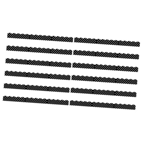 ELAYARD 12 Stück Teiliges PVC Magnetrahmen Whiteboard und Pinnwand Abnehmbare Dekorative Bordüre mit Muster Magnetisch Haftend Vielseitig für Tafel Bürowand Klassenzimmerdekoration von ELAYARD
