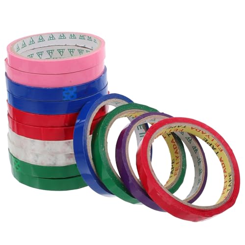 ELAYARD 14 Rollen Siegelmaschinenband Klebebänder Für Packtaschen Beutelverschlussband Gefrierband Verpackungsdichtbänder Klebeband Für Verpackungsbeutel Versorgung Binden Das Haustier ELAYARD 14 Rollen Siegelmaschinenband Klebebänder Für Packtaschen Beutelverschlussband Gefrierband Verpackungsdichtbänder Klebeband Für Verpackungsbeutel Versorgung Binden Das Haustier von ELAYARD