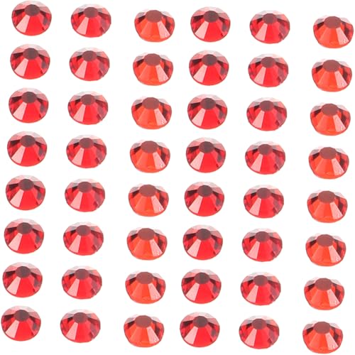 ELAYARD 1440 Stück Flache Strasssteine Nail Art Rhinestones in Bunte DIY Maniküre Dekorationen für Nägel und Bastelarbeiten von ELAYARD