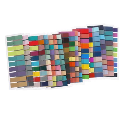 ELAYARD 18 Sätze Teiliges Haftnotiz Kleine Wiederbeschreibbare und Repositionierbare Index Tabs aus Bunte Kleberegisterkarten für Buchnotizen Büro und Schule Ästhetische Seitenmarker für ELAYARD 18 Sätze Teiliges Haftnotiz Kleine Wiederbeschreibbare und Repositionierbare Index Tabs aus Bunte Kleberegisterkarten für Buchnotizen Büro und Schule Ästhetische Seitenmarker für von ELAYARD