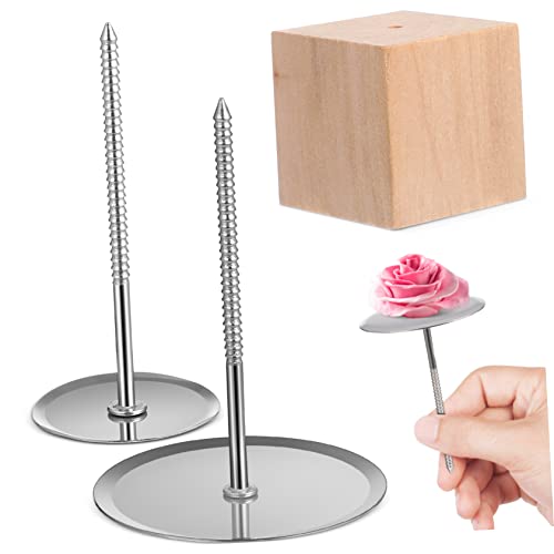 ELAYARD 1Satz Kuchendekorations Kit Holzblumennägeln Teiliges für Kreative Tortendekoration Nagelhalter für Designs und DIY Spaß für Anfänger ELAYARD 1Satz Kuchendekorations Kit Holzblumennägeln Teiliges für Kreative Tortendekoration Nagelhalter für Designs und DIY Spaß für Anfänger von ELAYARD