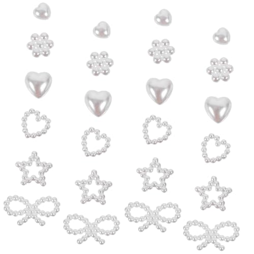 ELAYARD 1Satz Perlen Nagelkunst Charms Für DIY Maniküre Farbige Perlen Für Nageldekoration Für Home Maniküre Nagelkunst Accessoires von ELAYARD