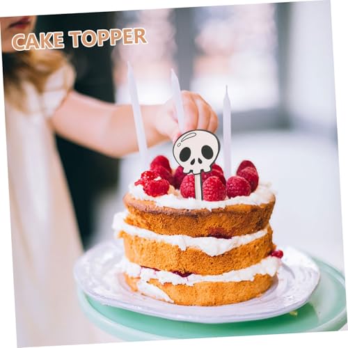 ELAYARD 2 Sätze Halloween Cupcake Toppers und Papier Muffinliner Teiliges mit Kürbis Spinne Geist Stabile Farbintensive Party Dekorationen für Halloween Feiern von ELAYARD