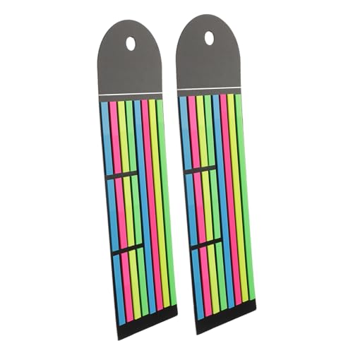 ELAYARD 2 Stück Bunte Fluoreszierende Haftnotizen Kurze Lange Index Tabs Schmale Seite Marker Klebende Textmarker für Bücher Notizen Schüler Lesestreifen Karten ELAYARD 2 Stück Bunte Fluoreszierende Haftnotizen Kurze Lange Index Tabs Schmale Seite Marker Klebende Textmarker für Bücher Notizen Schüler Lesestreifen Karten von ELAYARD