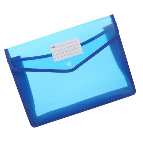 ELAYARD 2 Stück Dokumententasche Wasserfest Transparent mit Druckknopf Tragbare Organizer Hülle für Wichtige Verträge Quittungen und Karten Strapazierfähiger Materialmix für Büro und ELAYARD 2 Stück Dokumententasche Wasserfest Transparent mit Druckknopf Tragbare Organizer Hülle für Wichtige Verträge Quittungen und Karten Strapazierfähiger Materialmix für Büro und von ELAYARD