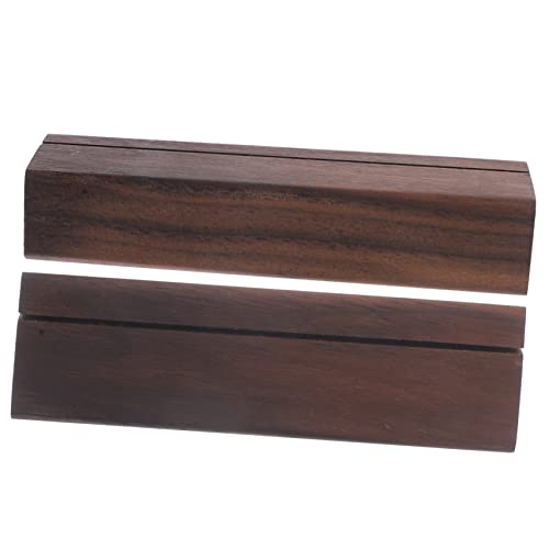 ELAYARD 2 Stück Holz Kartenhalter mit Stabilem Buchenholz Sockel Multifunktionaler Tischkartenhalter für Fotos Notizen Memo für Büro Zuhause Party und Schule ELAYARD 2 Stück Holz Kartenhalter mit Stabilem Buchenholz Sockel Multifunktionaler Tischkartenhalter für Fotos Notizen Memo für Büro Zuhause Party und Schule von ELAYARD