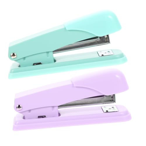 ELAYARD 2 Stück Metallhefter Mehrzweck Mini Hefter Büro Hefter Tragbar Für Schule und Home Office ELAYARD 2 Stück Metallhefter Mehrzweck Mini Hefter Büro Hefter Tragbar Für Schule und Home Office von ELAYARD