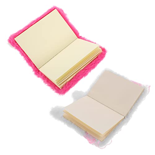 ELAYARD 2 Stück Plüsch Notizbuch Teilig Mädchen Tagebuch Kuscheliges Tragbares Mini Journal für Jahre Flauschiges Cover ohne Schloss Leichte Handhabung für Schule und Freizeit ELAYARD 2 Stück Plüsch Notizbuch Teilig Mädchen Tagebuch Kuscheliges Tragbares Mini Journal für Jahre Flauschiges Cover ohne Schloss Leichte Handhabung für Schule und Freizeit von ELAYARD