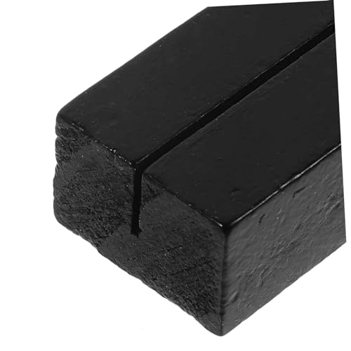 ELAYARD 20 Stück Teiliges Holz Kartenhalter mit Clip Stabile Notizhalter für Tischdekoration Vielseitig Einsetzbar für Visitenkarten Fotos und Grußkarten für Hochzeit Geburtstag von ELAYARD