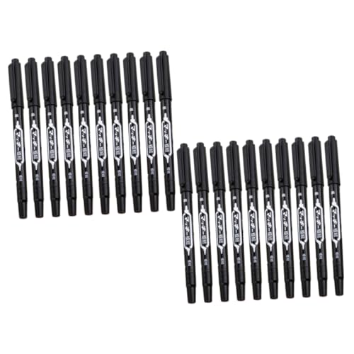 ELAYARD 20 Stück Teiliges Ölbasierte Doppelseitige Paint Marker Schnelltrocknend Langlebig für Malen Zeichnen Markieren Büro und DIY Anwendungen Für Erwachsene Geeignet ELAYARD 20 Stück Teiliges Ölbasierte Doppelseitige Paint Marker Schnelltrocknend Langlebig für Malen Zeichnen Markieren Büro und DIY Anwendungen Für Erwachsene Geeignet von ELAYARD