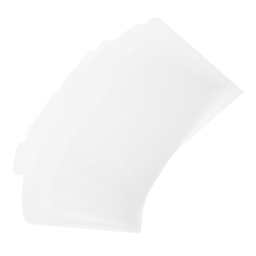 ELAYARD 20 Stück Transparente Dokumententaschen aus Robustem PP Material Multifunktionale Aufbewahrung für Papier Karten Belege mit Beschriftungskarte für Büro Schule und Scrapbooking von ELAYARD