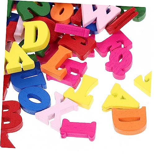 ELAYARD 200 Stück Bunte Holzbuchstaben Hohe Natürliche Holzteile zum Basteln DIY Alphabet Dekoration für Wandkunst Hochzeit Wohnraum und Kreative Projekte ELAYARD 200 Stück Bunte Holzbuchstaben Hohe Natürliche Holzteile zum Basteln DIY Alphabet Dekoration für Wandkunst Hochzeit Wohnraum und Kreative Projekte von ELAYARD