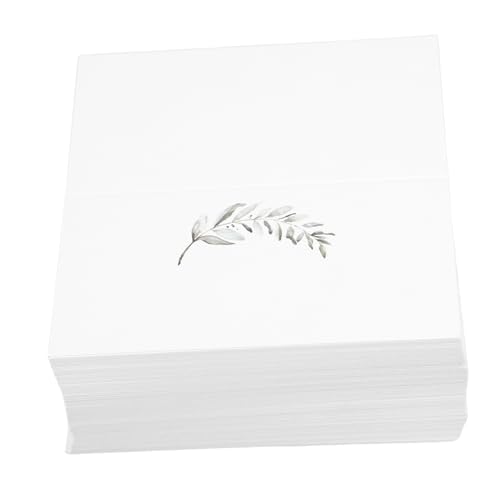 ELAYARD 200 Stück Wasserfarbene Platzkarten mit Blattdesign für Hochzeiten Shower und Partys Faltbare Namenskärtchen für Tischdekoration ELAYARD 200 Stück Wasserfarbene Platzkarten mit Blattdesign für Hochzeiten Shower und Partys Faltbare Namenskärtchen für Tischdekoration von ELAYARD