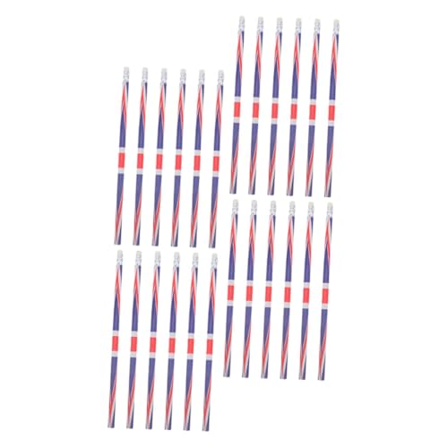 ELAYARD 24 Stück Teiliges Holzbleistifte mit Radiergummi Uk Flagge Union Jack Schreibbleistifte Einfach Spitzbar Glattes Schreiben Schul und Bürobedarf ELAYARD 24 Stück Teiliges Holzbleistifte mit Radiergummi Uk Flagge Union Jack Schreibbleistifte Einfach Spitzbar Glattes Schreiben Schul und Bürobedarf von ELAYARD