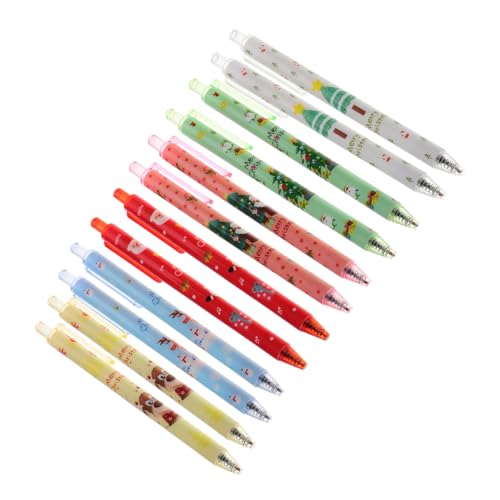 ELAYARD 24 Stück Teiliges Weihnachts Motiv Gel Tintenstift Niedliche Cartoon Kugelschreiber Leicht und Tragbar als für Büro Schule und Freunde Reibungsloses Schreibvergnügen ELAYARD 24 Stück Teiliges Weihnachts Motiv Gel Tintenstift Niedliche Cartoon Kugelschreiber Leicht und Tragbar als für Büro Schule und Freunde Reibungsloses Schreibvergnügen von ELAYARD